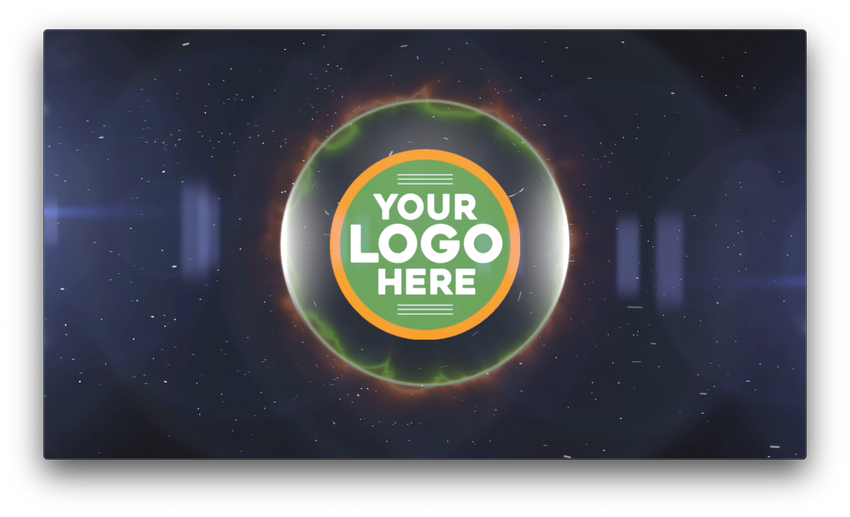 Black Hole Logo Video