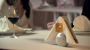 Restaurant Napkin Logo Video